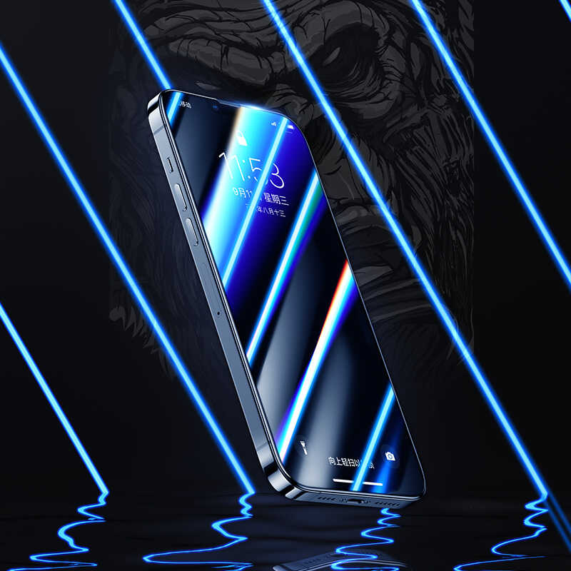 Apple iPhone 16E Benks Little KingKong Matte Cam Ekran Koruyucu Siyah