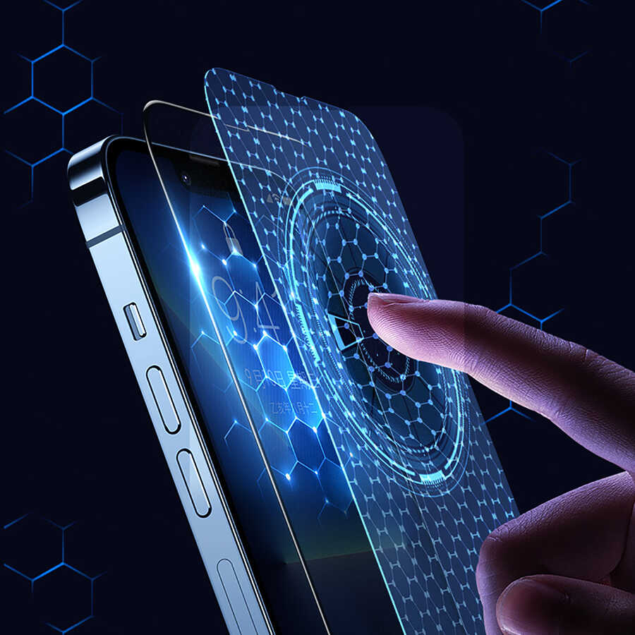 Apple iPhone 16E Benks Mat Ekran Koruyucu Parmak İzi Bırakmayan Oyunculara Özel Ekran Filmi Siyah