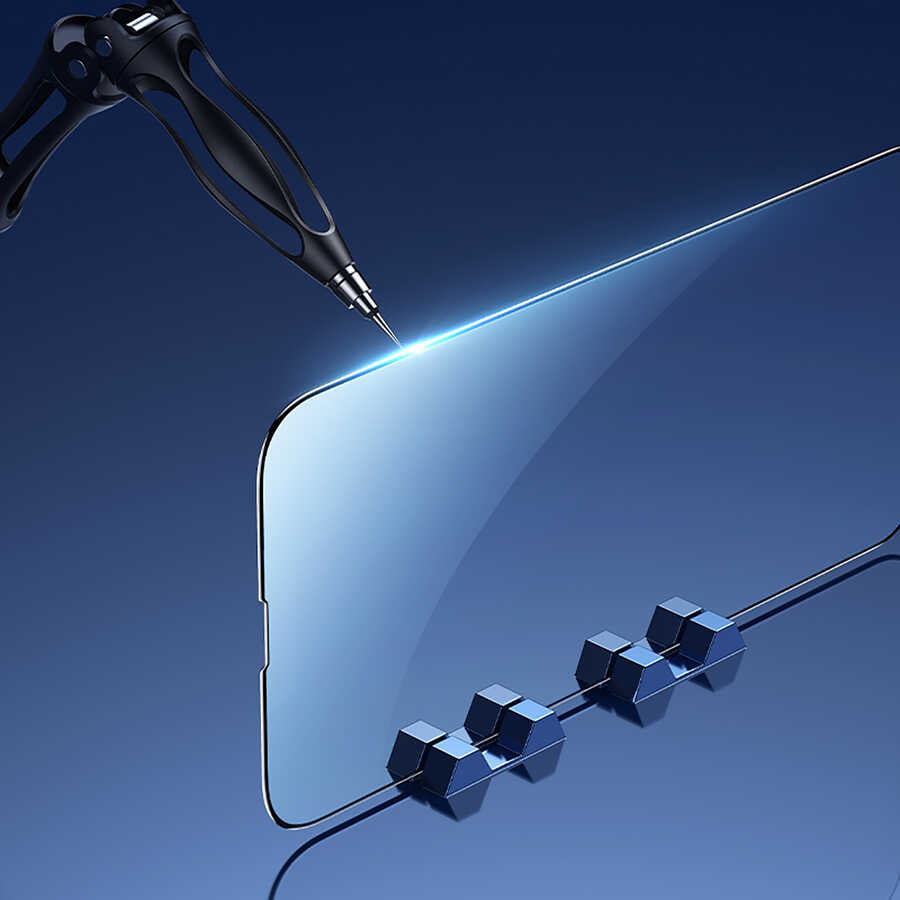 Apple iPhone 16E Benks Mat Ekran Koruyucu Parmak İzi Bırakmayan Oyunculara Özel Ekran Filmi Siyah