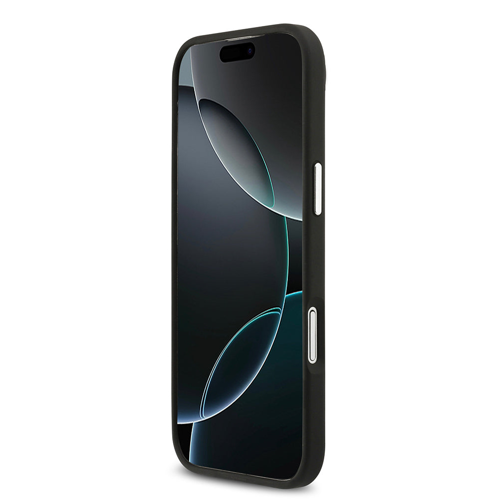 Apple iPhone 17 Air Kılıf Karl Lagerfeld Orjinal Lisanslı Metal Logolu K&C Heads Pin Kapak Gri