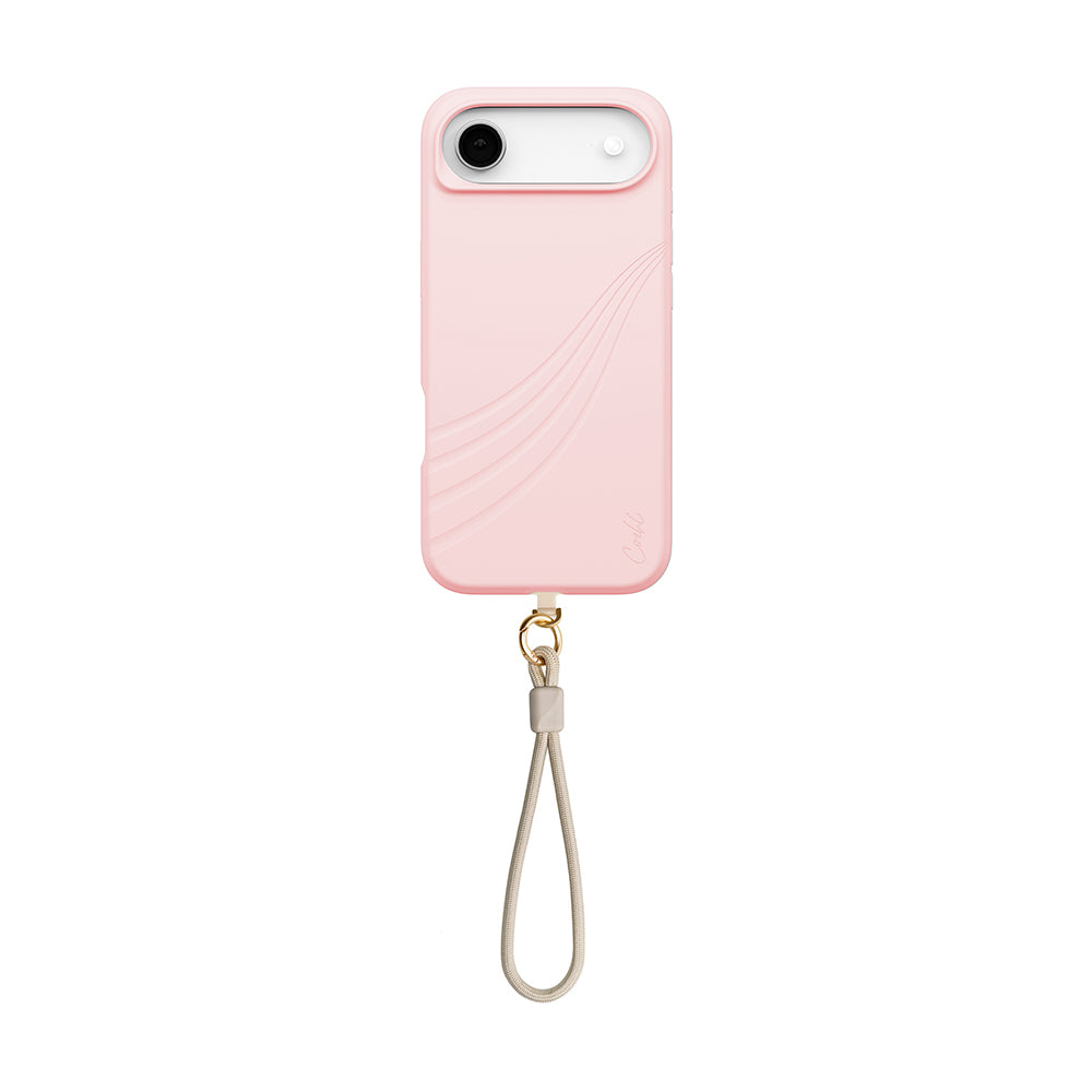 Apple iPhone 17 Air Kılıf M-safe Şarj Özellikli Soft Arka Yüzey Askı İpli Coehl Serina Kapak