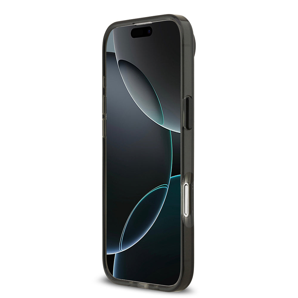 Apple iPhone 17 Air Kılıf Mercedes Benz Orjinal Lisanslı M-safe Şarj Özellikli Buzlu PC Nostaljik Yıldız Dizayn Kapak Siyah