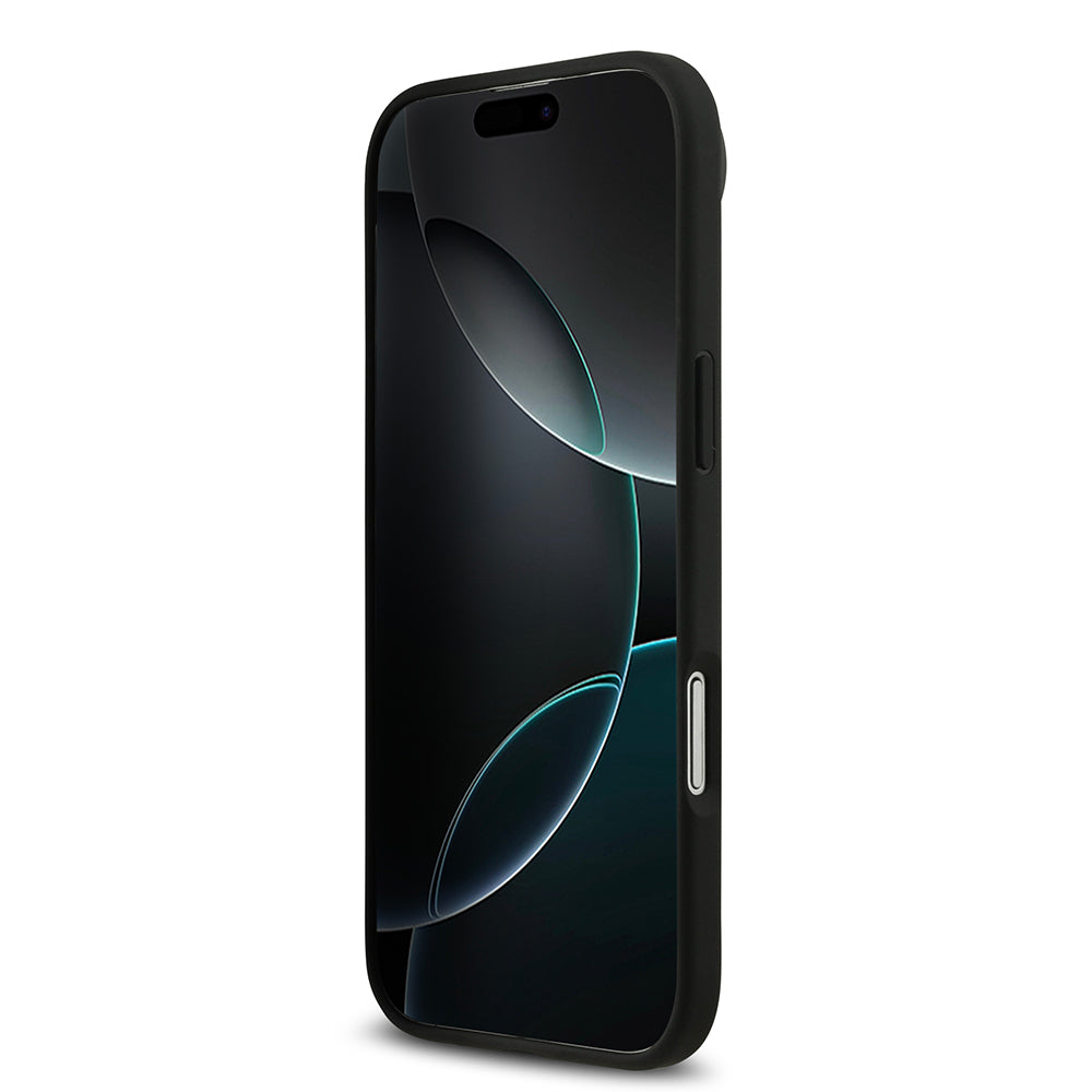 Apple iPhone 17 Air Kılıf Mercedes Benz Orjinal Lisanslı M-safe Şarj Özellikli Hakiki Deri Nostaljik Yıldız Dizayn Kapak Siyah