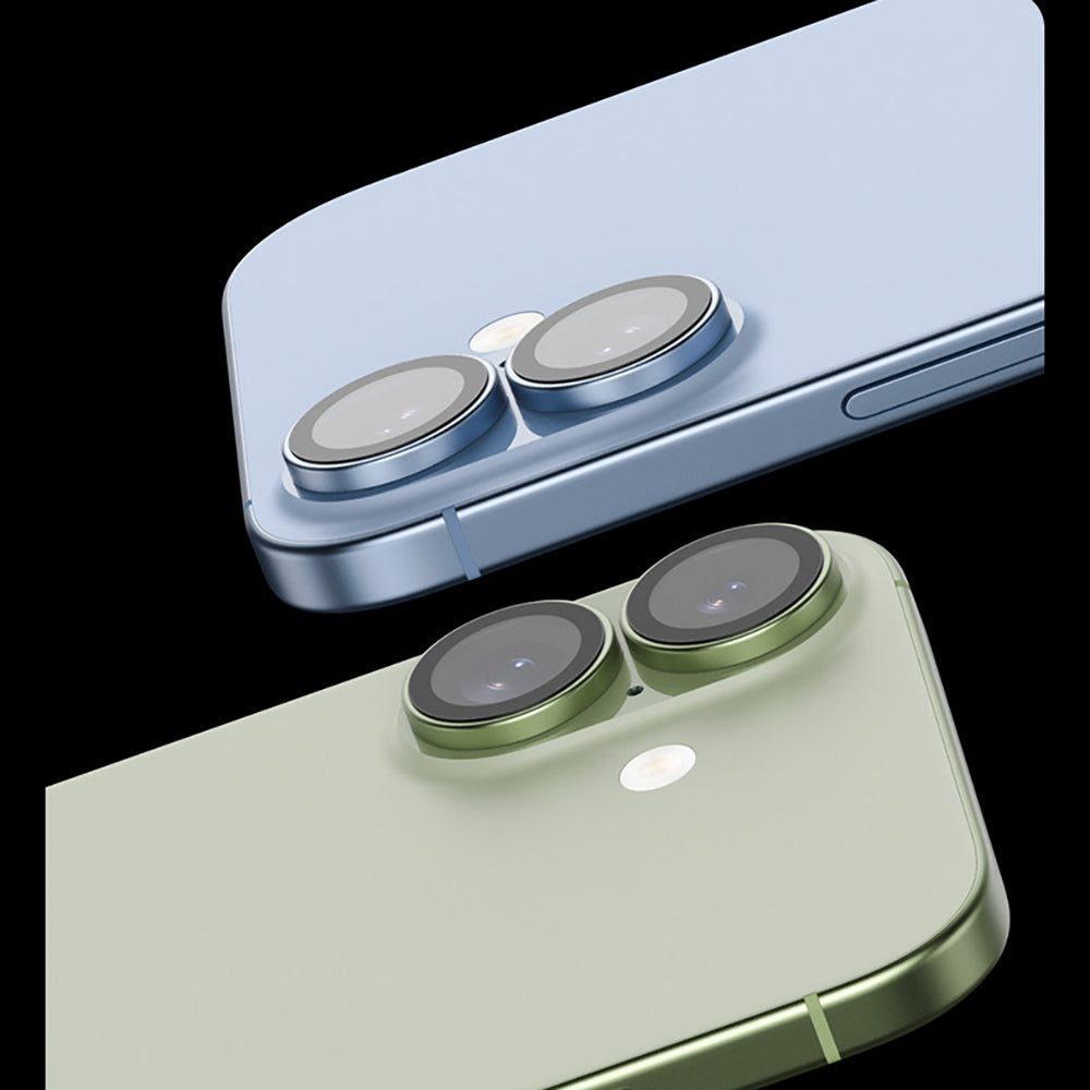 Apple iPhone 17 Benks DR Safir Kamera Lens Koruyucu Gümüş