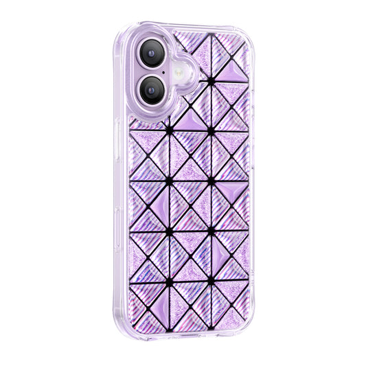 Apple iPhone 17 Kılıf 3D Buz Blok Desenli Zore Paris Kairo TPU Kapak