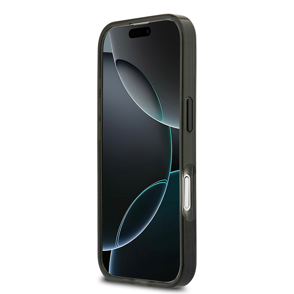 Apple iPhone 17 Kılıf BMW Orjinal Lisanslı M-safe Şarj Özellikli Metal Buton Tasarımlı IML Baskılı M Dizayn Kapak Mavi