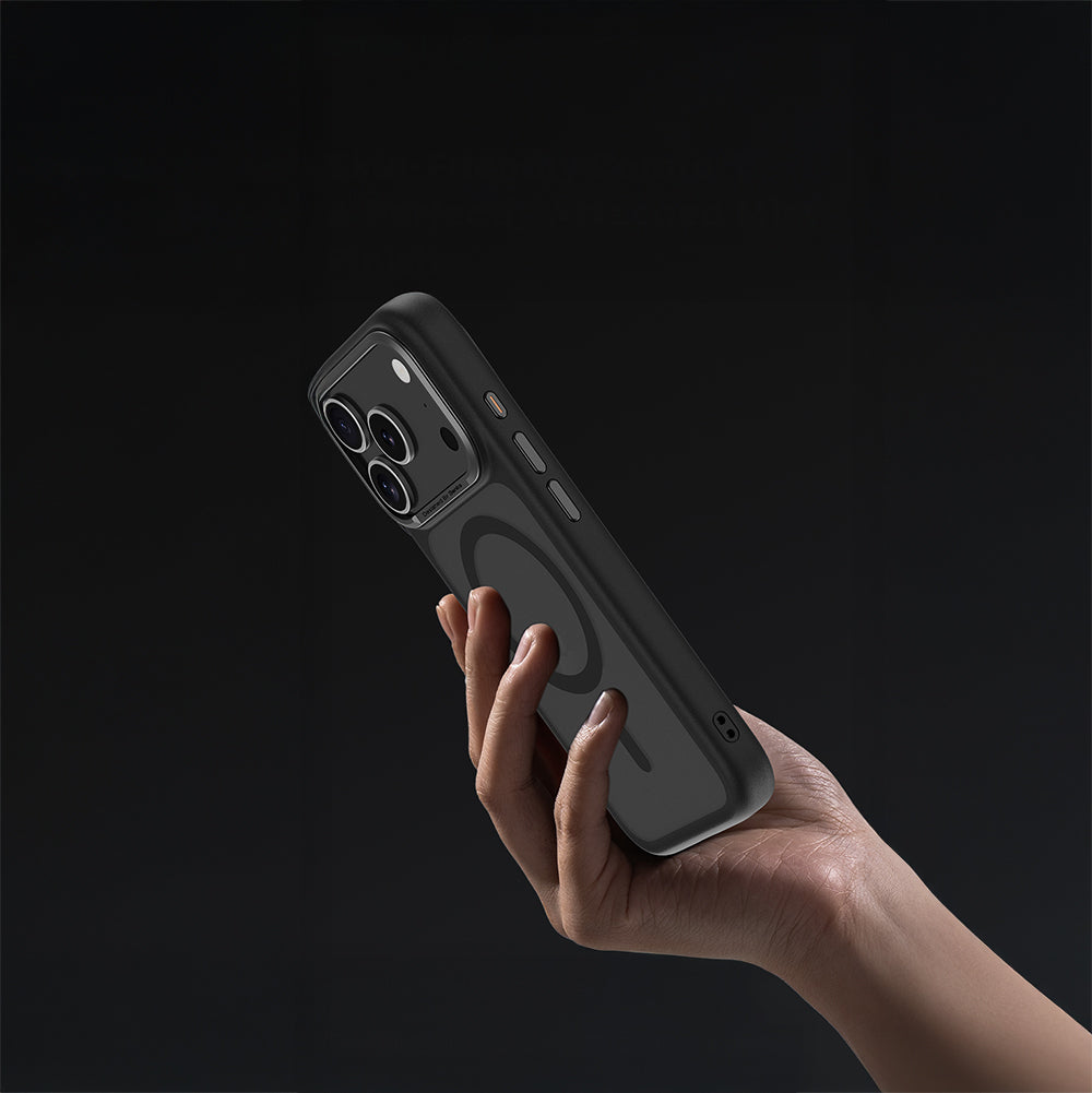 Apple iPhone 17 Kılıf M-safe Şarj Özellikli Benks Mist Protective Kapak Açık Mor