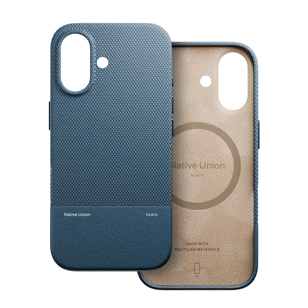 Apple iPhone 17 Kılıf M-safe Şarj Özellikli Deri Dokulu Native Union RE Classic Serisi Kapak
