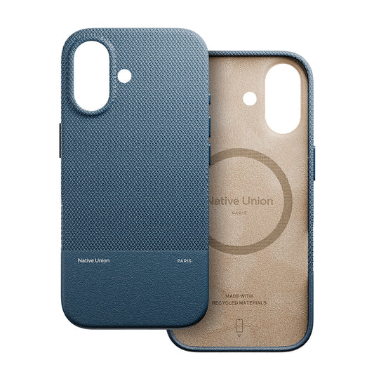 Apple iPhone 17 Kılıf M-safe Şarj Özellikli Deri Dokulu Native Union RE Classic Serisi Kapak