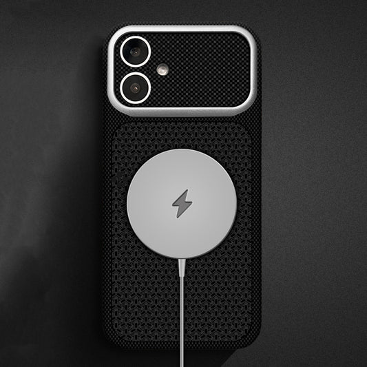 Apple iPhone 17 Kılıf M-Safe Şarj Özellikli Zore Paris Nexel Sert PC Kapak