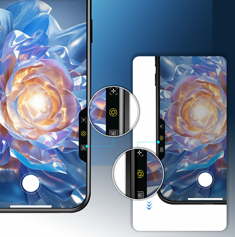 Apple iPhone 17 Mohseven Pure Safir Coating HD 3D Glue Temperli Cam Ekran Koruyucu