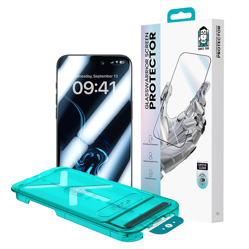 Apple iPhone 17 Pro Benks Glass Warrior HD 0.3mm Cam Ekran Koruyucu + Kolay Uygulama Aparatlı