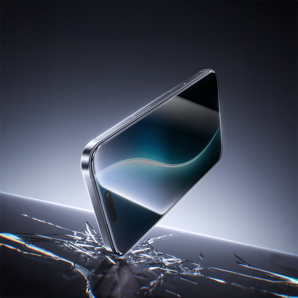 Apple iPhone 17 Pro Benks Glass Warrior Privacy HD Cam Ekran Koruyucu + Kolay Uygulama Aparatlı Siyah