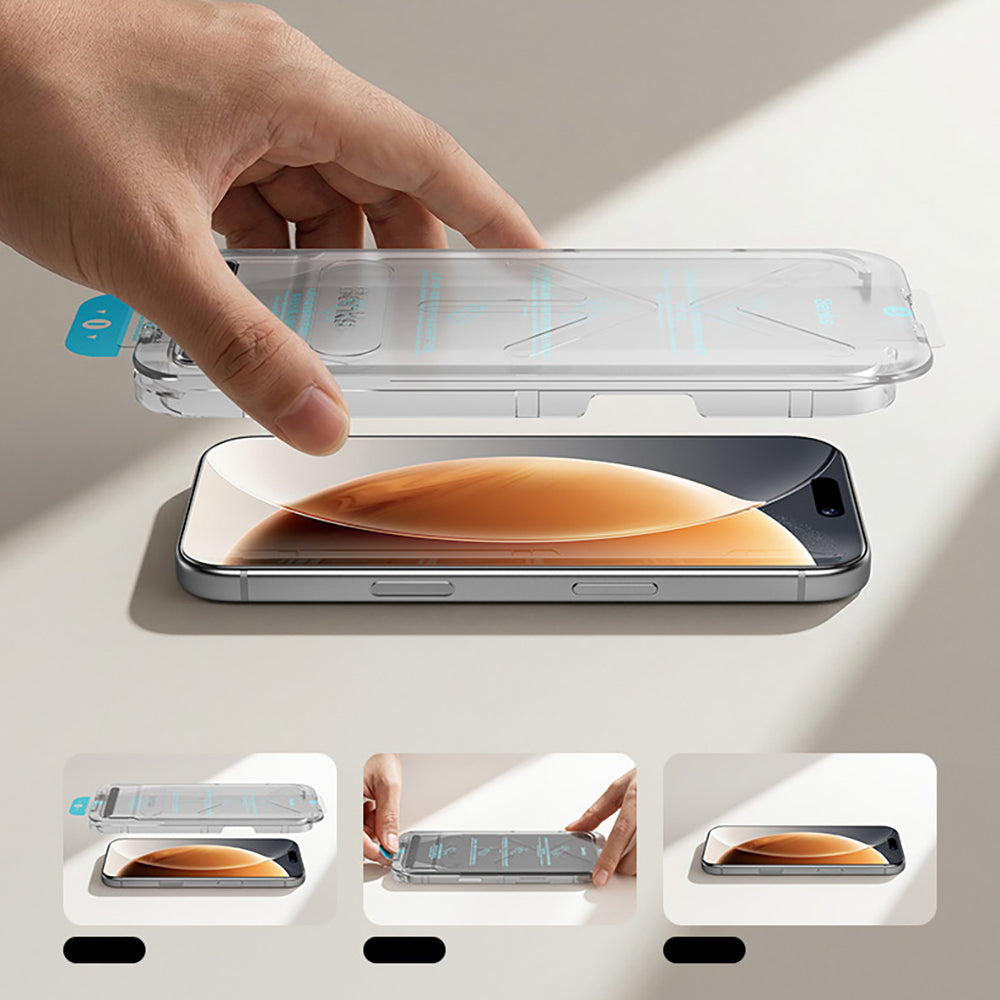 Apple iPhone 17 Pro Benks OmniWarrior Eye-Friendly Cam Ekran Koruyucu + Kolay Uygulama Aparatlı