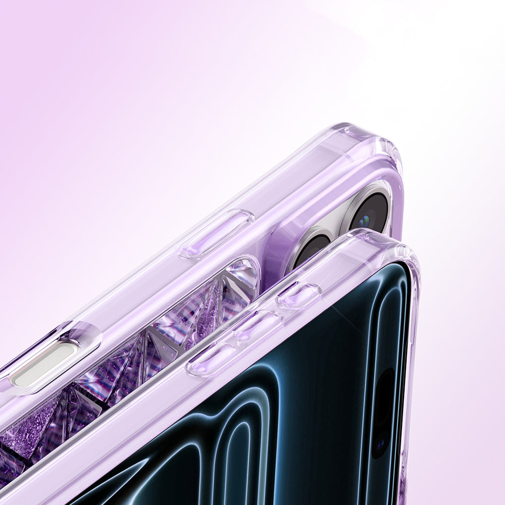 Apple iPhone 17 Pro Kılıf 3D Buz Blok Desenli Zore Paris Kairo TPU Kapak