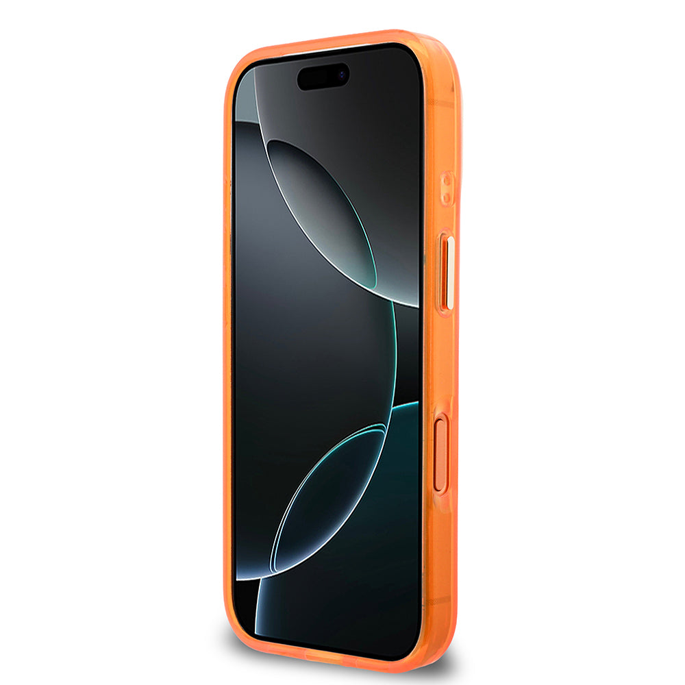 Apple iPhone 17 Pro Kılıf Guess Orjinal Lisanslı Yazı ve 4G Büyük Metal Logolu Silikon Kapak