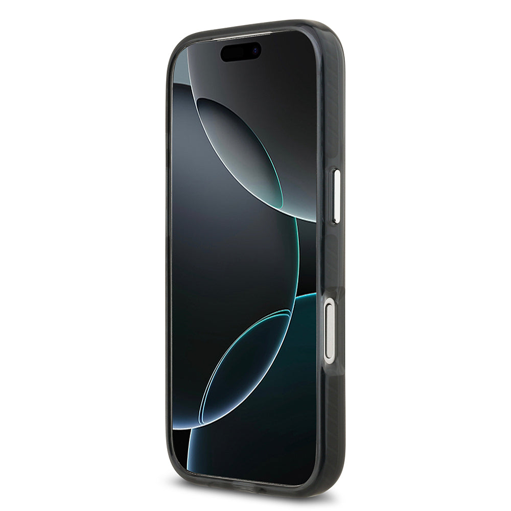 Apple iPhone 17 Pro Kılıf Lacoste Orjinal Lisanslı M-safe Şarj Özellikli İkonik Timsah Logolu Buzlu Kapak Beyaz