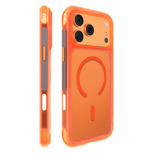 Apple iPhone 17 Pro Kılıf M-safe Şarj Özellikli Airbag Tasarımlı Mutural Air Shield Serisi Kapak