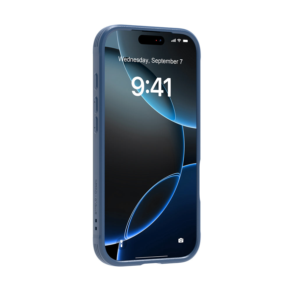 Apple iPhone 17 Pro Kılıf M-safe Şarj Özellikli Airbagli Raptic Shield Serisi Şeffaf Arka Yüzey Kapak Colorful