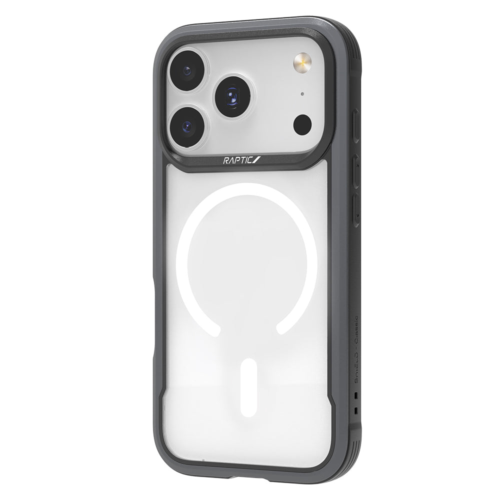 Apple iPhone 17 Pro Kılıf M-safe Şarj Özellikli Airbagli Raptic Shield Serisi Şeffaf Arka Yüzey Kapak Colorful