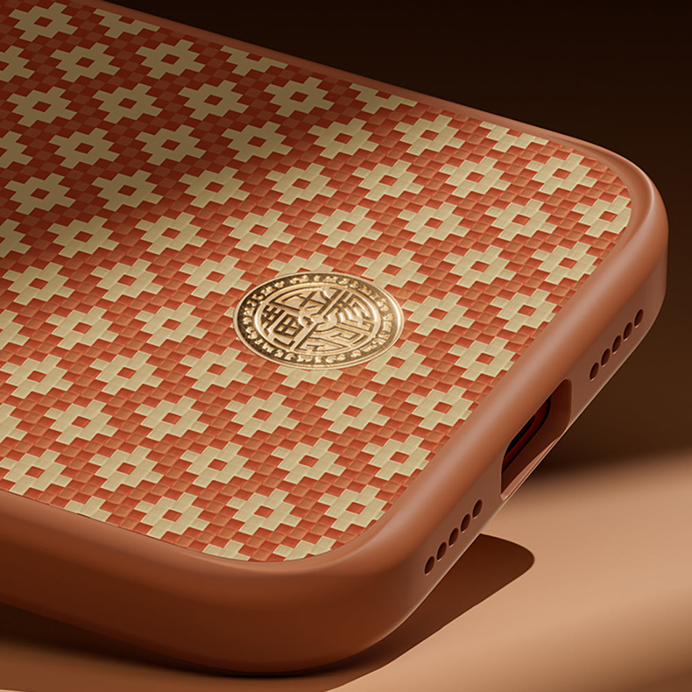Apple iPhone 17 Pro Kılıf M-Safe Şarj Özellikli Benks ArmorPro ArmorGrid Serisi Kevlar Kapak