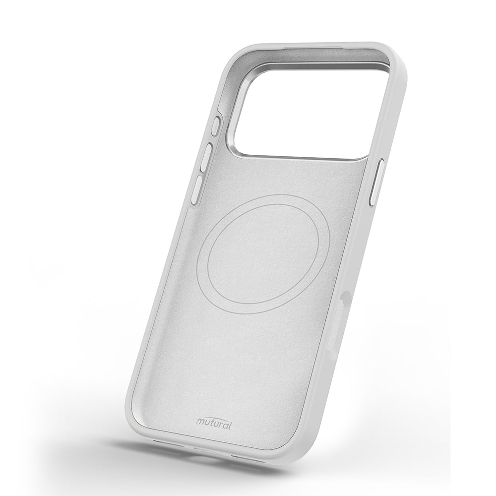 Apple iPhone 17 Pro Kılıf M-safe Şarj Özellikli Çiçek Tasarımlı Mutural Flower Serisi Kapak