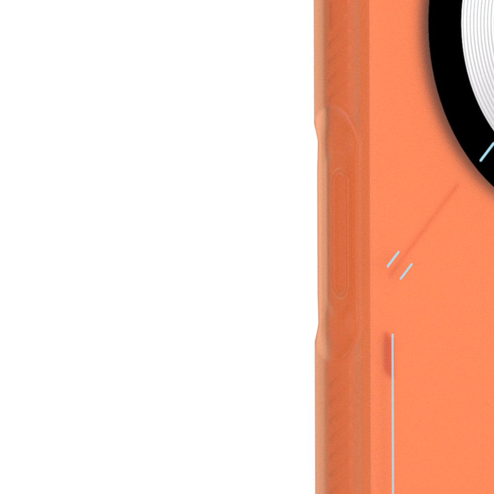 Apple iPhone 17 Pro Kılıf M-safe Şarj Özellikli Disk Desenli Youngkit Disc Battle Kapak Gri