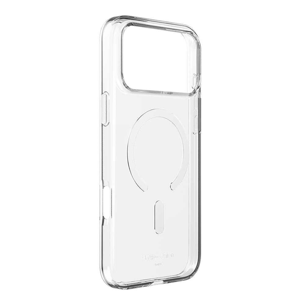 Apple iPhone 17 Pro Kılıf M-safe Şarj Özellikli Native Union RE Clear Serisi Kapak