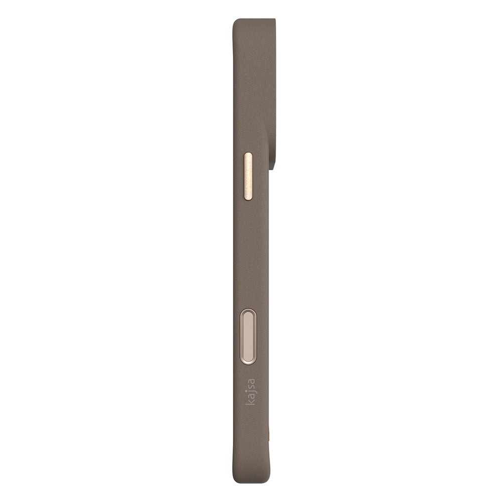 Apple iPhone 17 Pro Kılıf M-safe Şarj Özellikli O-Ring Metal Kamera Çerçeveli Kajsa Matrix Collection Kapak