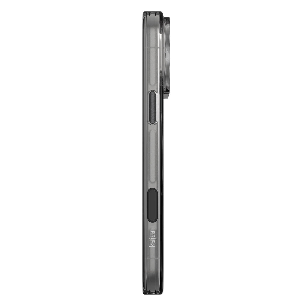 Apple iPhone 17 Pro Kılıf M-safe Şarj Özellikli O-Ring Şeffaf Kajsa Trans Shield Serisi Kapak