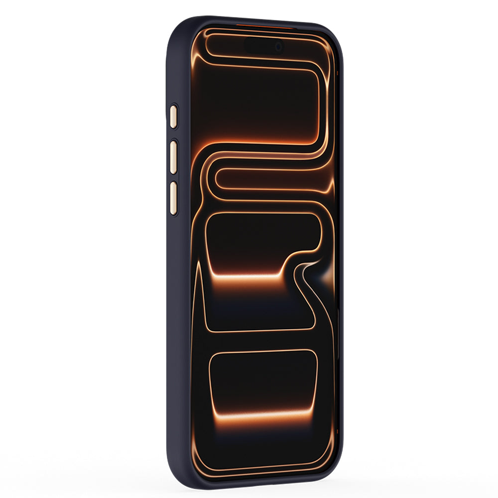 Apple iPhone 17 Pro Kılıf M-safe Şarj Özellikli Raptic Aramid Dual Grid Serisi Karbon Kapak