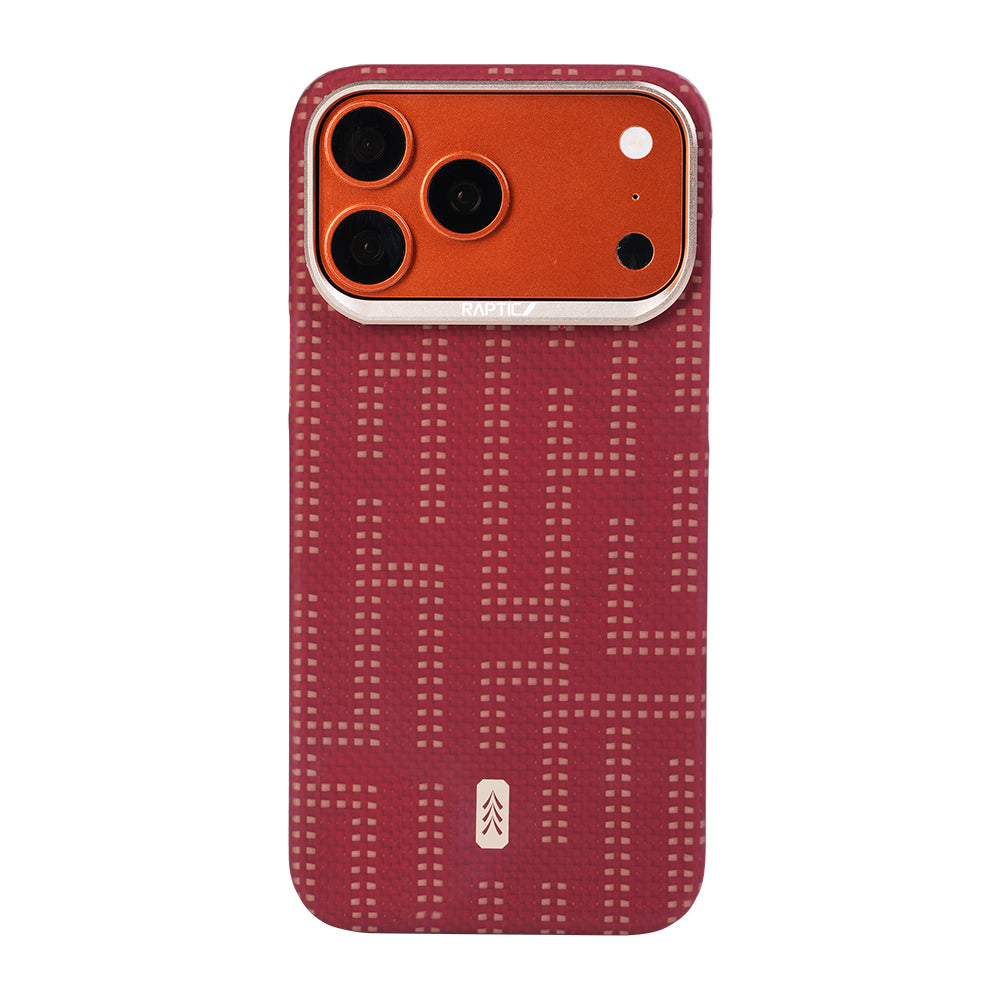 Apple iPhone 17 Pro Kılıf M-safe Şarj Özellikli Raptic Aramid Skin Serisi Kapak