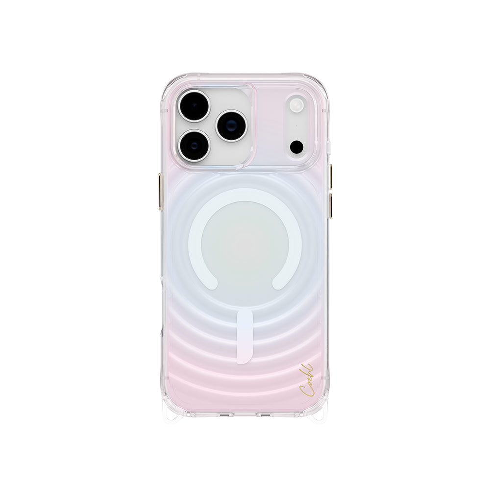 Apple iPhone 17 Pro Kılıf M-safe Şarj Özellikli Renk Geçişli Coehl Vela Kapak