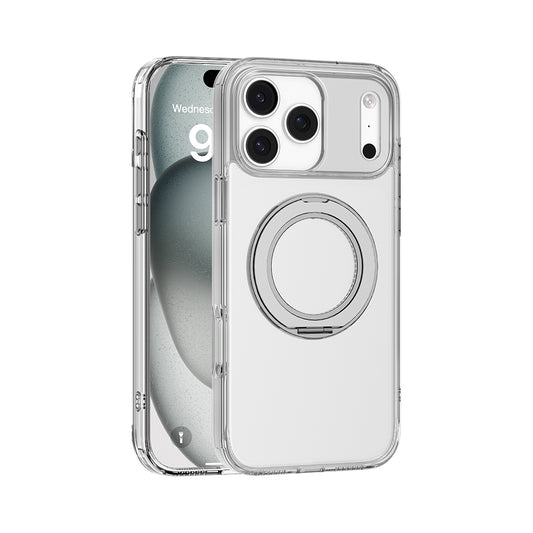 Apple iPhone 17 Pro Kılıf M-safe Şarj Özellikli Standlı Airbag Tasarımlı Mutural Fresh Serisi Kapak Şeffaf