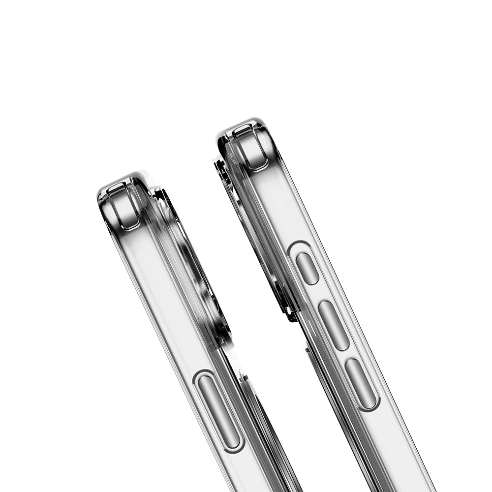 Apple iPhone 17 Pro Kılıf M-safe Şarj Özellikli Standlı Airbag Tasarımlı Mutural Fresh Serisi Kapak Şeffaf