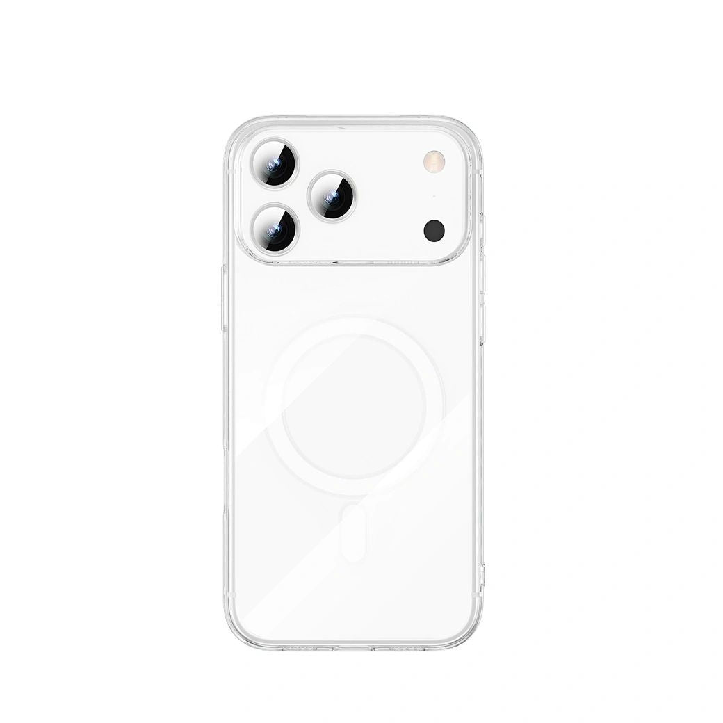Apple iPhone 17 Pro Kılıf M-safe Şarj Özellikli Wiwu YXK-207 Invisible Pro Sert PC Kapak
