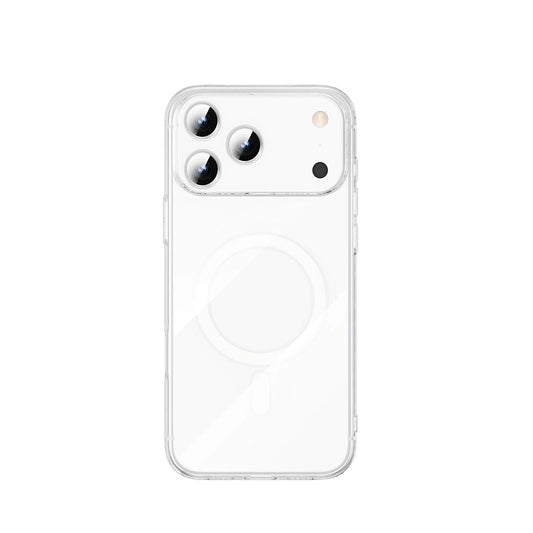 Apple iPhone 17 Pro Kılıf M-safe Şarj Özellikli Wiwu YXK-207 Invisible Pro Sert PC Kapak