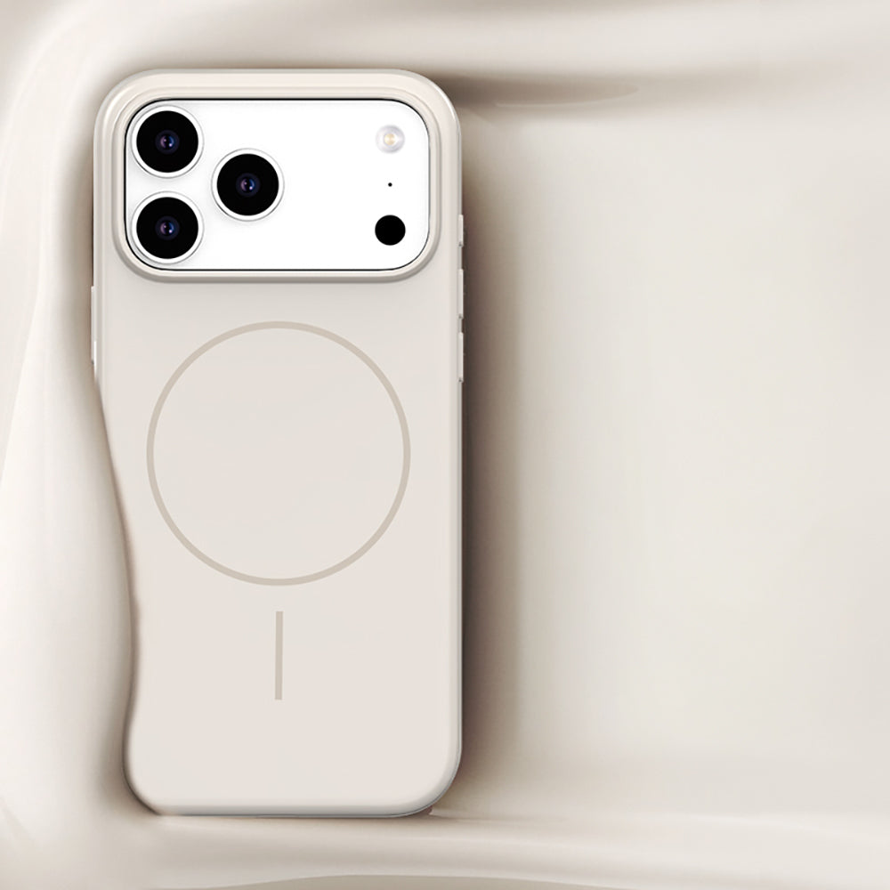 Apple iPhone 17 Pro Kılıf M-safe Şarj Özellikli Wlons Liza Kapak Yeşil