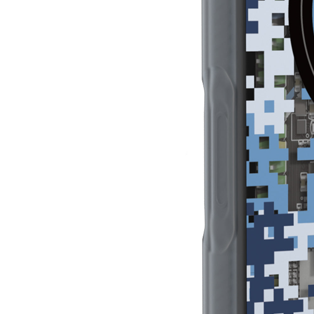 Apple iPhone 17 Pro Kılıf M-Safe Şarj Özellikli Youngkit Camouflage Sykell Serisi Kapak