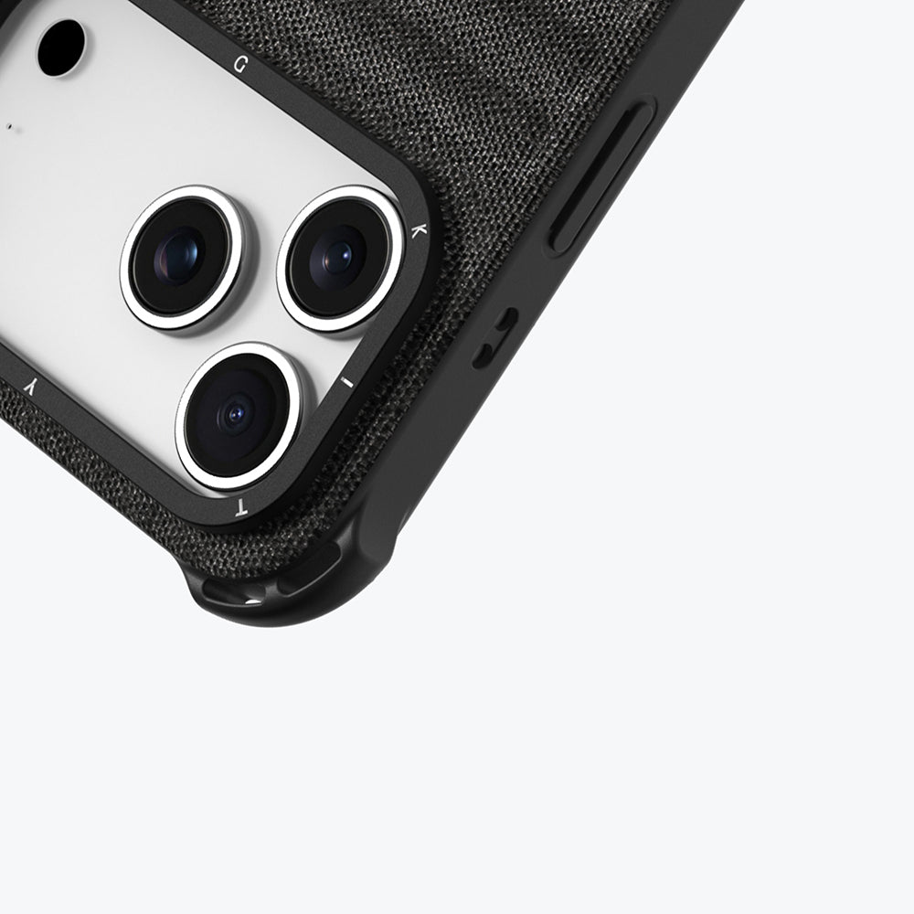 Apple iPhone 17 Pro Kılıf M-safe Şarj Özellikli Youngkit Canvas Serisi Kapak Mavi