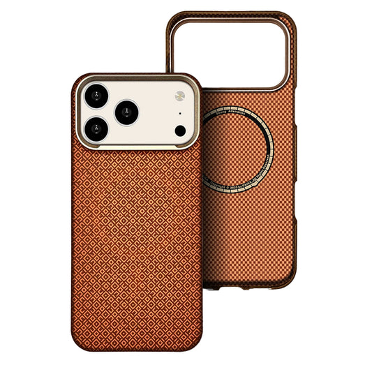 Apple iPhone 17 Pro Kılıf M-Safe Şarj Özellikli Zore Paris Vax Sert PC Kapak