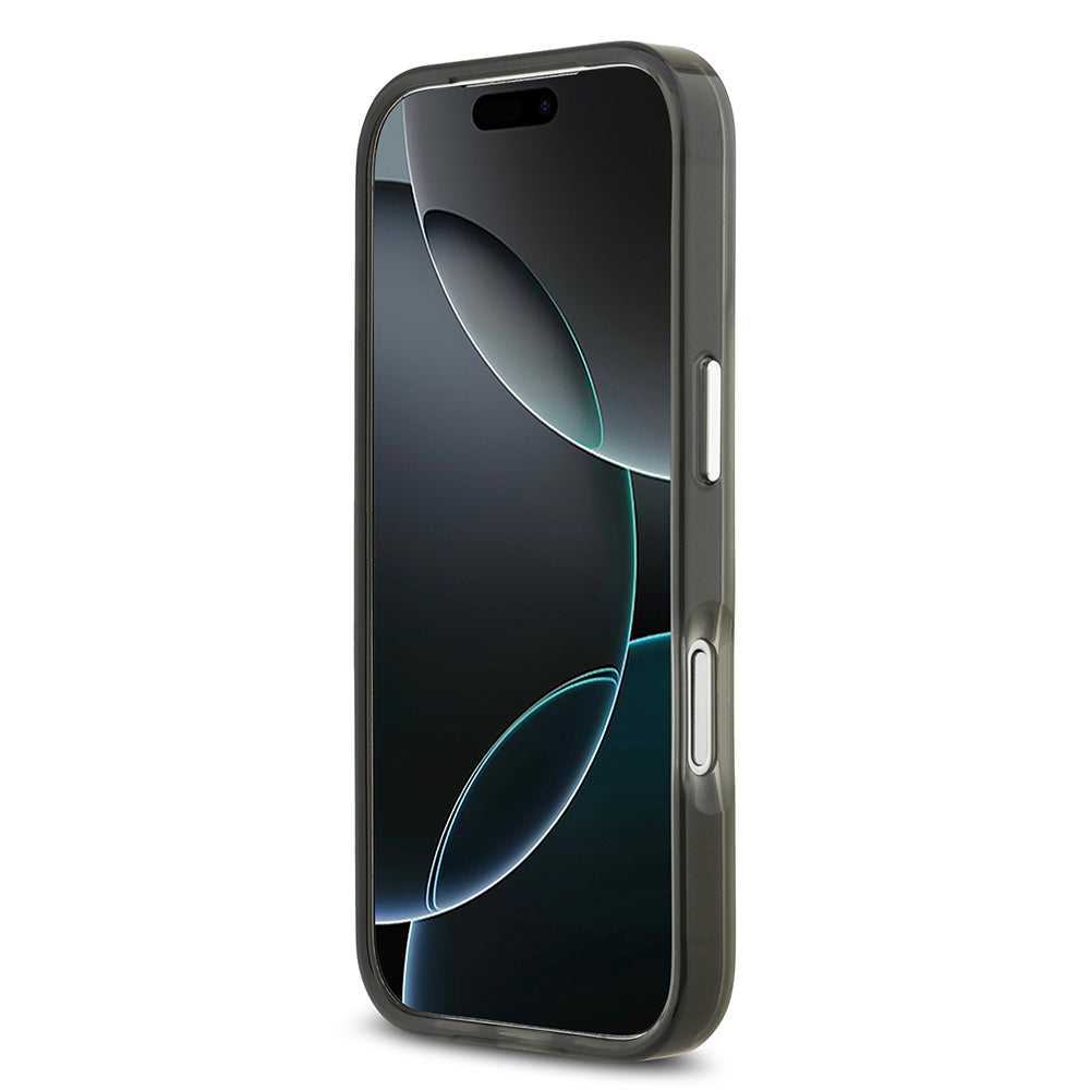 Apple iPhone 17 Pro Kılıf Mercedes Benz Orjinal Lisanslı M-safe Şarj Özellikli Çift Katmanlı PC Nostaljik Yıldız Dizayn Kapak Lacivert