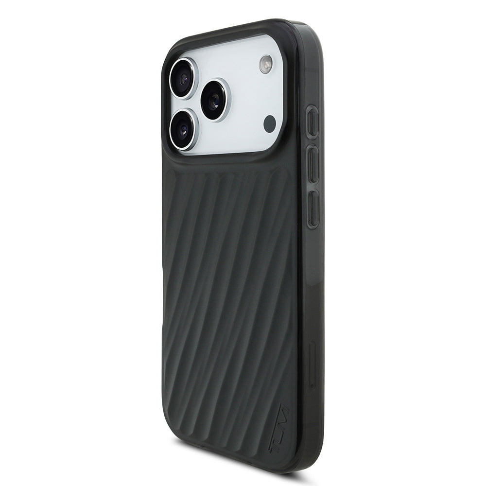 Apple iPhone 17 Pro Kılıf TUMI Orjinal Lisanslı M-safe Şarj Özellikli Transparan Kapak Mavi