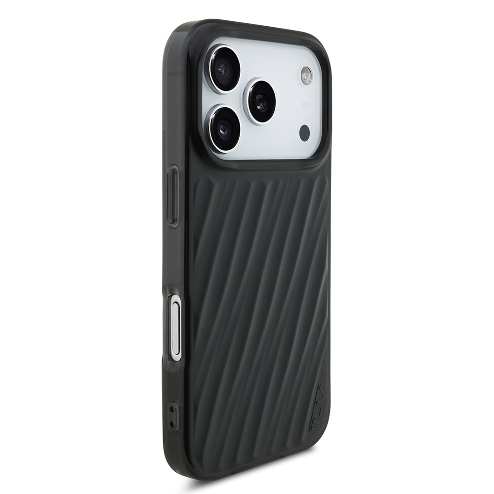 Apple iPhone 17 Pro Kılıf TUMI Orjinal Lisanslı M-safe Şarj Özellikli Transparan Kapak Mavi