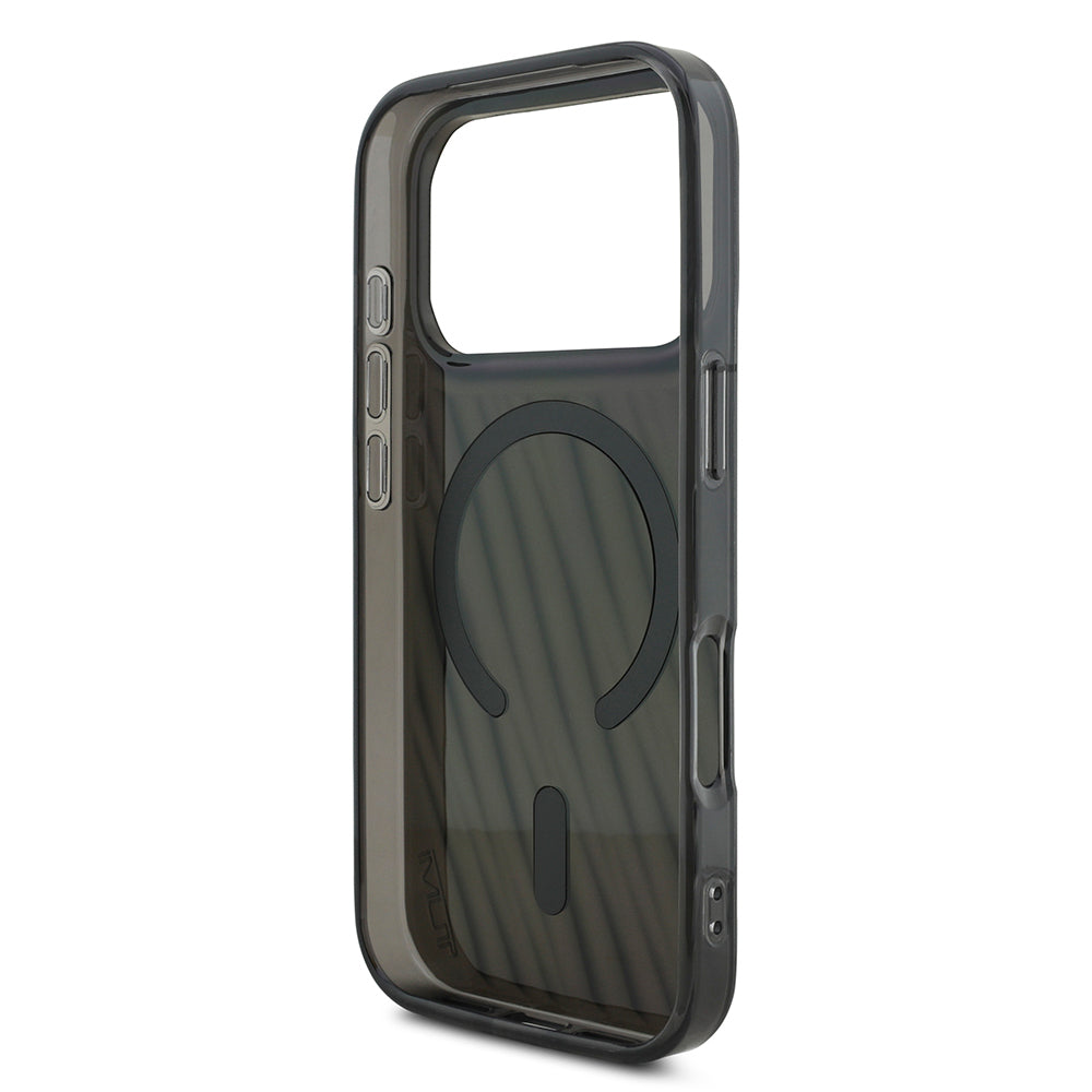 Apple iPhone 17 Pro Kılıf TUMI Orjinal Lisanslı M-safe Şarj Özellikli Transparan Kapak Mavi