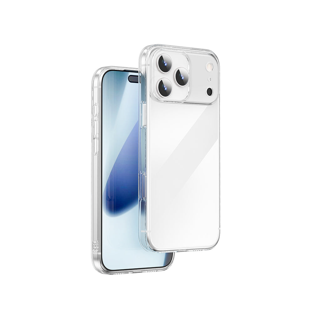 Apple iPhone 17 Pro Kılıf Wiwu YXK-206 Invisible Sert PC Kapak Şeffaf