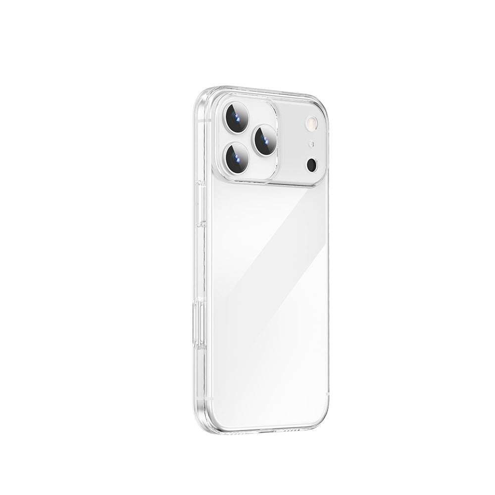 Apple iPhone 17 Pro Kılıf Wiwu YXK-206 Invisible Sert PC Kapak Şeffaf