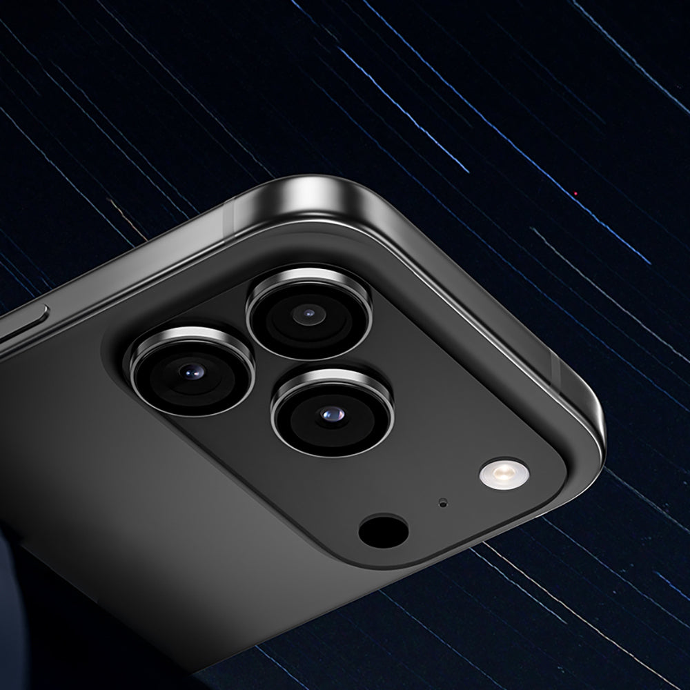 Apple iPhone 17 Pro Max Benks DR Safir Kamera Lens Koruyucu Turuncu