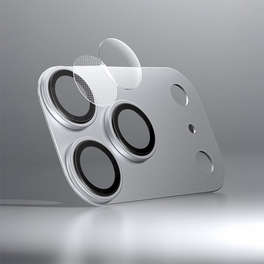 Apple iPhone 17 Pro Max Benks Glass Warrior Anti Reflective Metal Kamera Lens Koruyucu Mavi