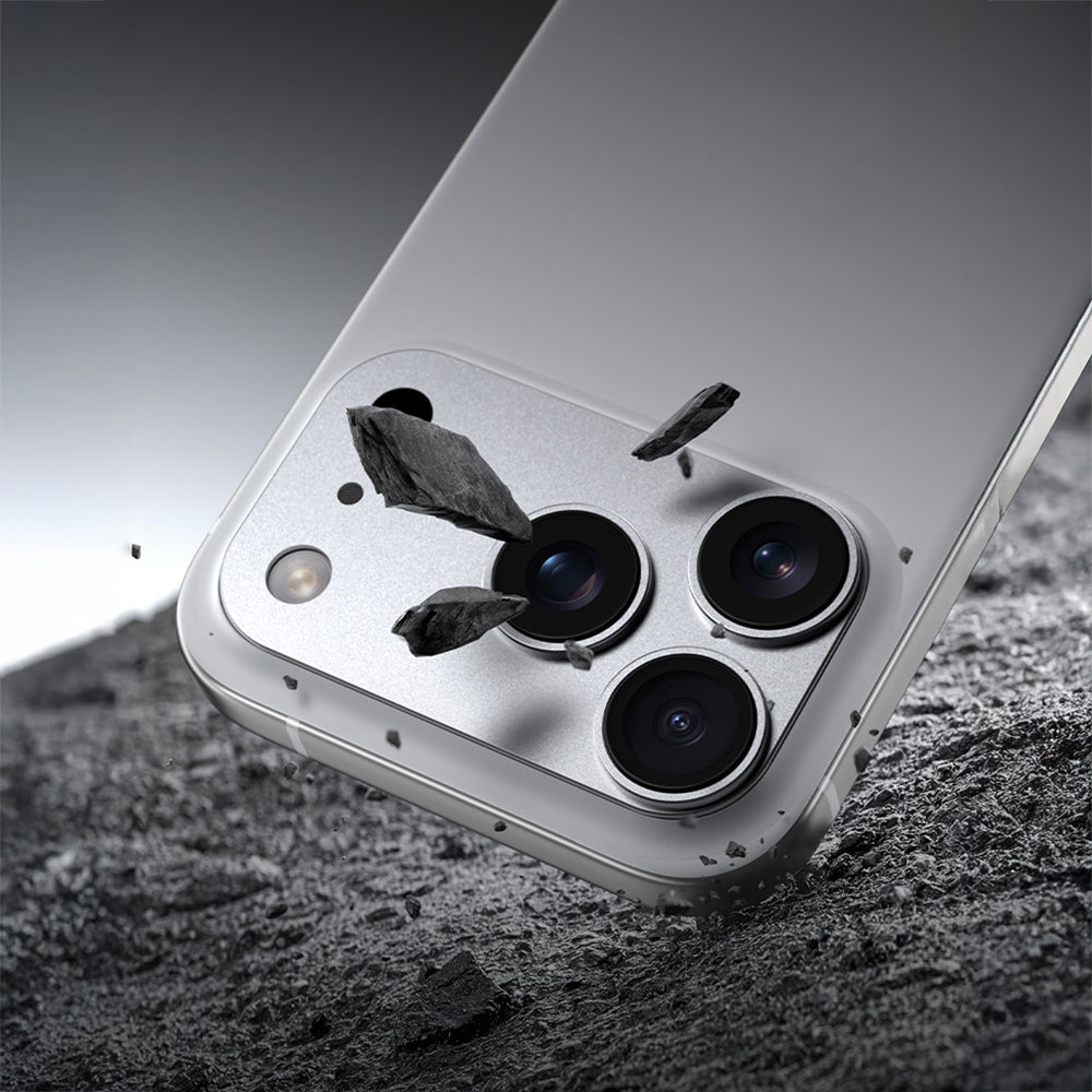 Apple iPhone 17 Pro Max Benks Glass Warrior Anti Reflective Metal Kamera Lens Koruyucu Beyaz